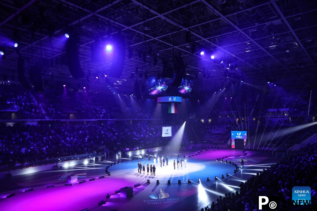 In pics: opening ceremony of 2025 FISU Winter World University Games