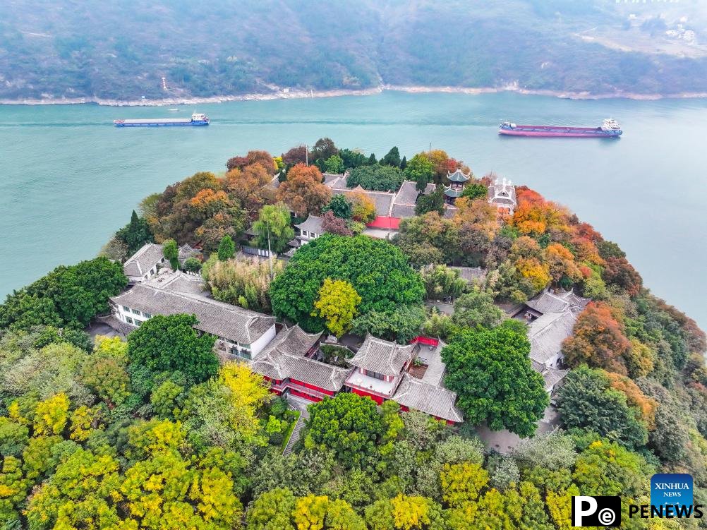 Scenery of Qutang Gorge in China