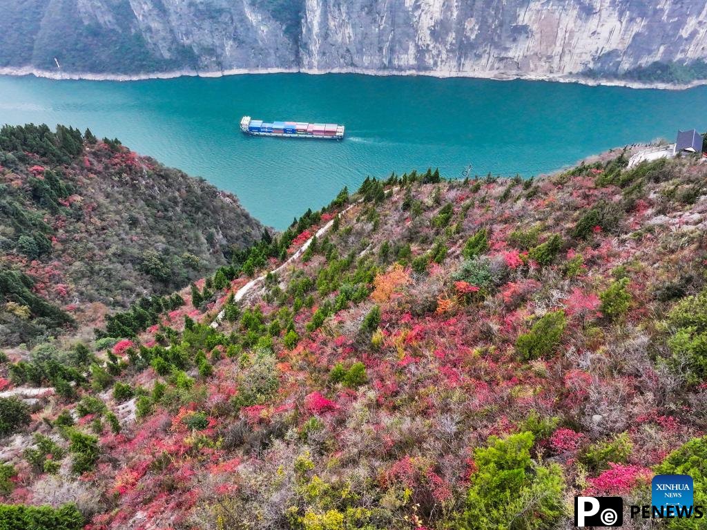 Scenery of Qutang Gorge in China