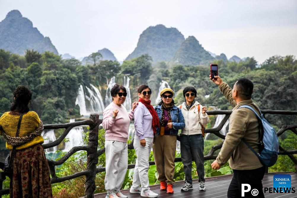 In pics: China-Vietnam Detian-Ban Gioc Waterfall cross-border tourism cooperation zone