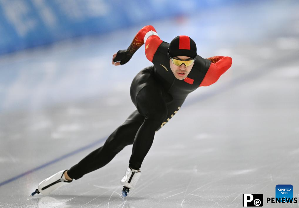 Ning, Han become triple winners as China racks up 11 speed skating golds at Harbin Winter Asiad