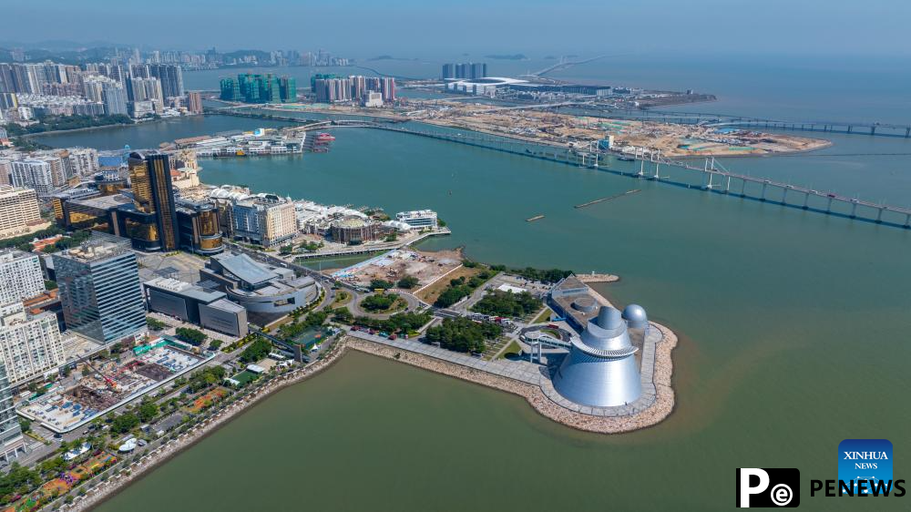 Aerial view of Macao, south China