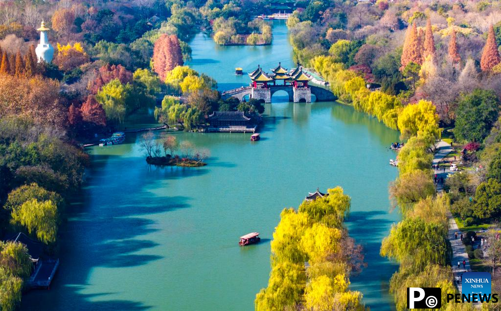 Winter scenery across China