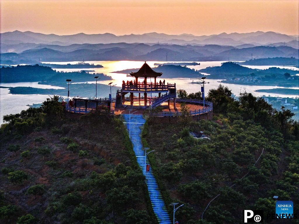Winter scenery across China
