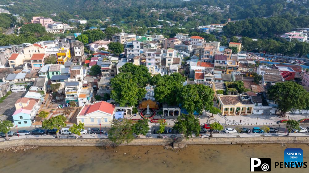 Aerial view of Macao, south China
