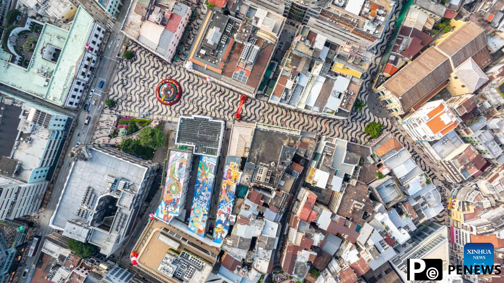 Aerial view of Macao, south China