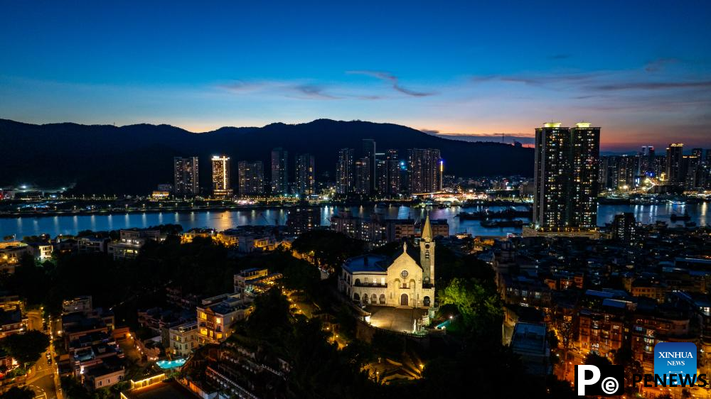 Aerial view of Macao, south China