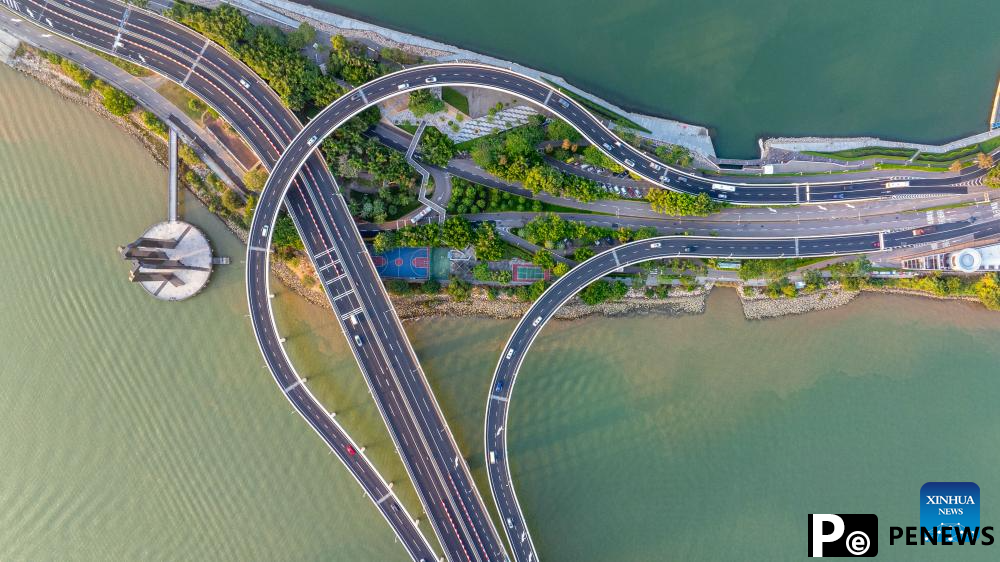 Aerial view of Macao, south China