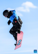 China's Yang Wenlong wins men's snowboard big air at Harbin Asian Winter Games