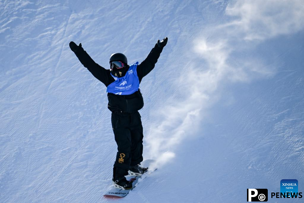 China dominates snowboard Big Air at Harbin Asian Winter Games