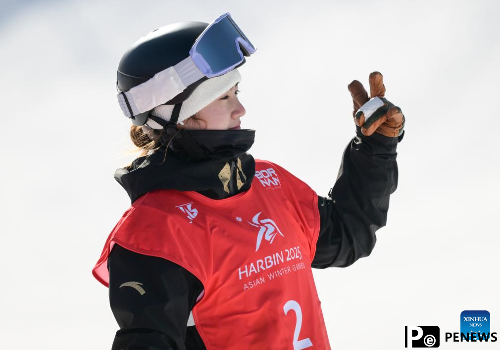 China dominates snowboard Big Air at Harbin Asian Winter Games