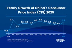 CPI growth accelerates on holiday spending