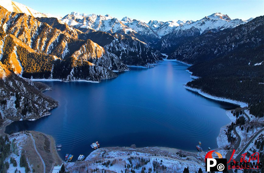 Tianchi Lake in NW China
