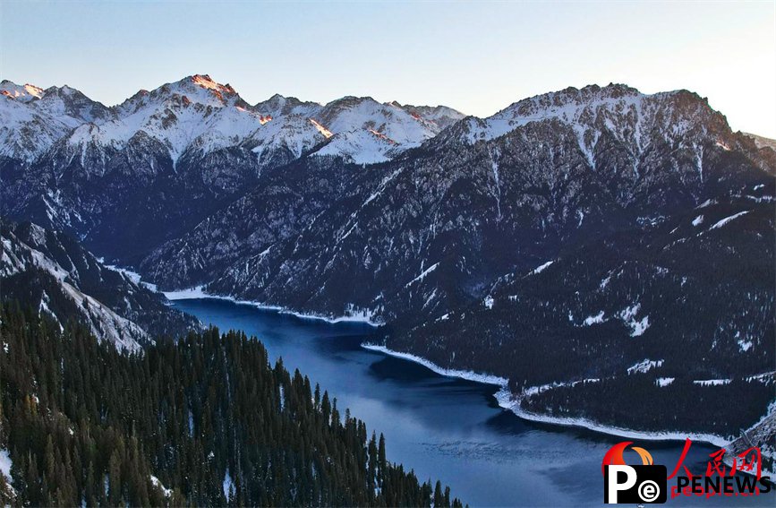 Tianchi Lake in NW China