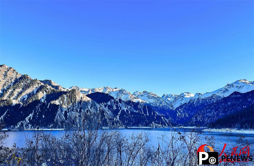 Tianchi Lake in NW China