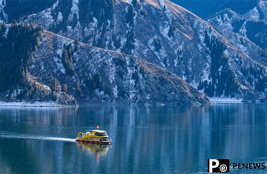Tianchi Lake in NW China
