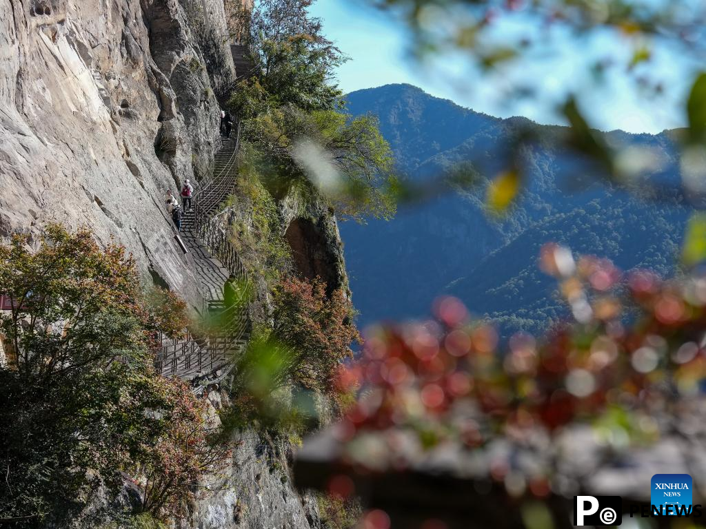 Yandang Mountain in east China attracts millions of visitors