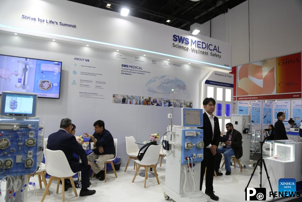 Arab health exhibition showcases Chinese innovations in medical technology