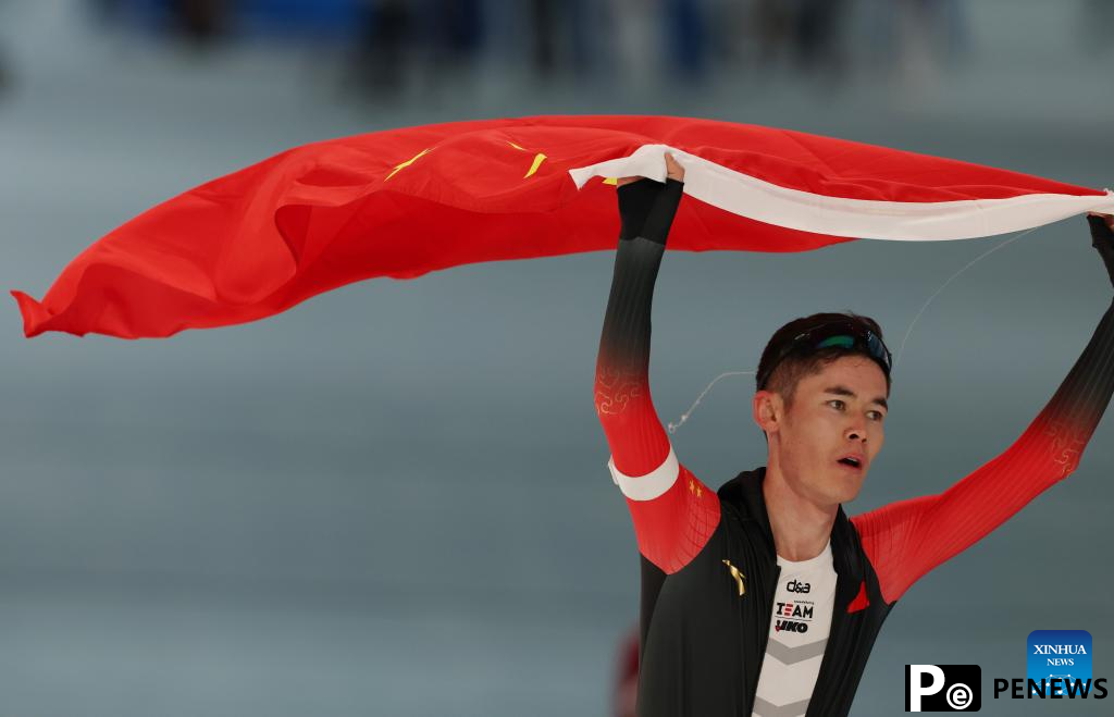 China sweeps speed skating men