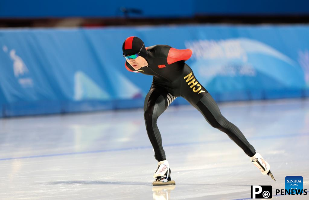 China sweeps speed skating men