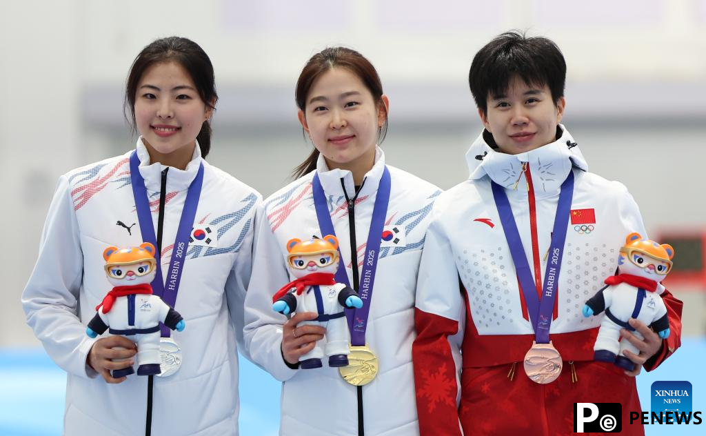 China sweeps speed skating men
