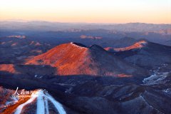 Picturesque winter scenery in N China's Meilin Valley
