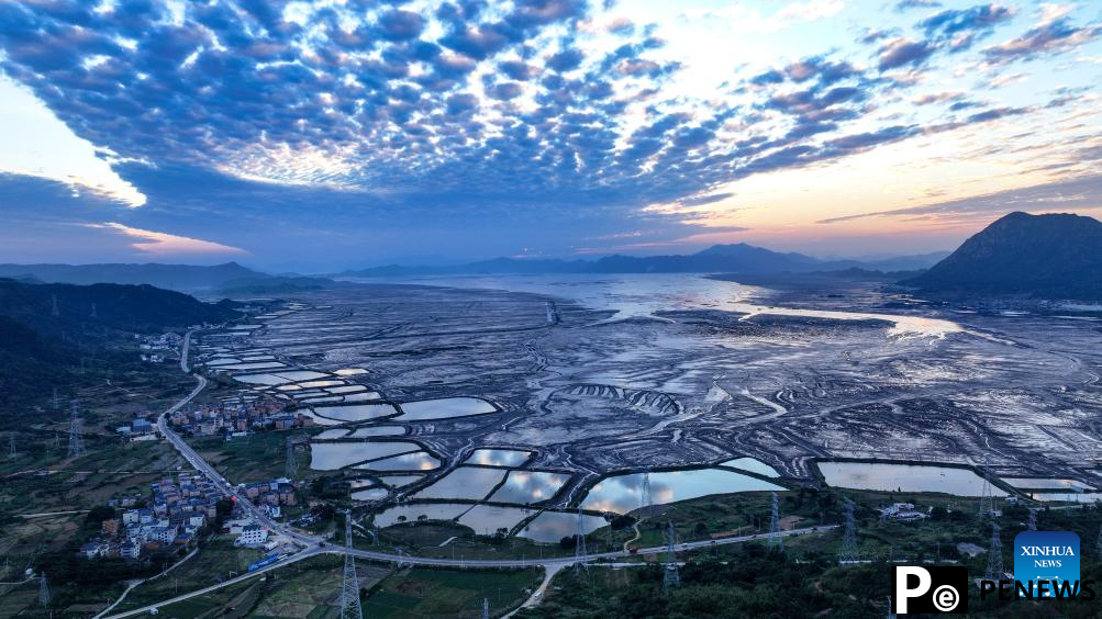 Seaside scenery of Xiapu County in China