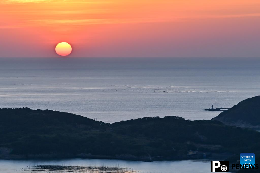 Seaside scenery of Xiapu County in China