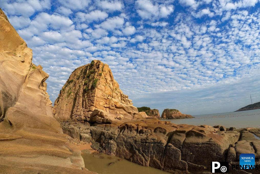 Seaside scenery of Xiapu County in China
