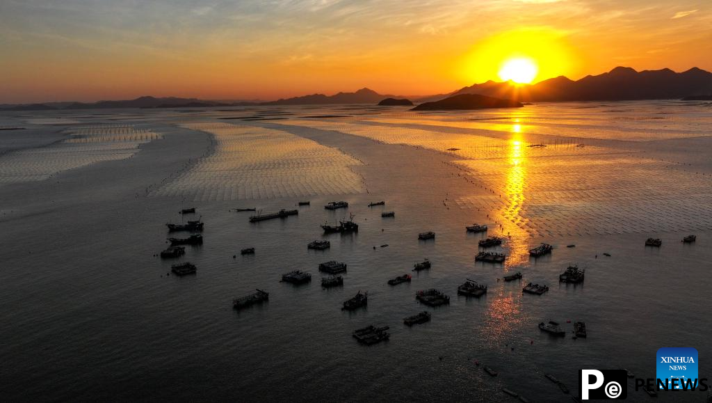Seaside scenery of Xiapu County in China