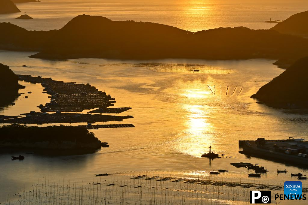 Seaside scenery of Xiapu County in China