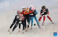 Asian Winter Games: women's 3000m relay final of short track speed skating