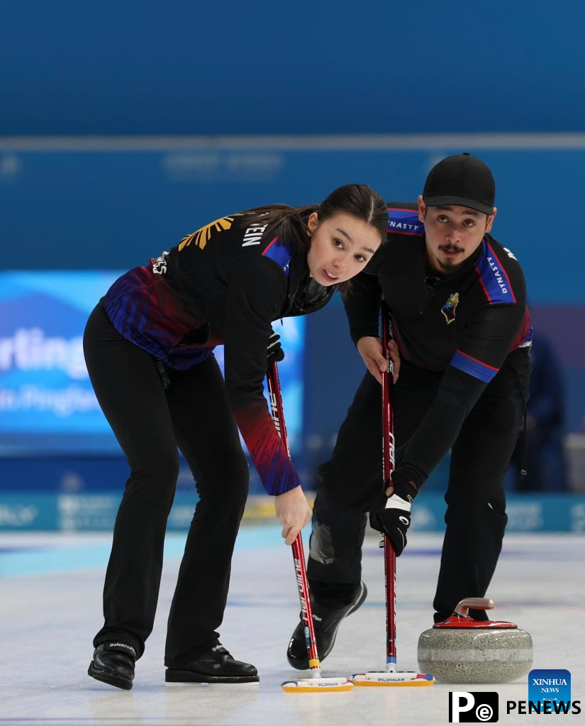Asian Winter Games: mixed doubles bronze medal match of curling event