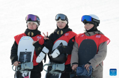 Zhang Xiaonan wins women's snowboard slopestyle at Asian Winter Games