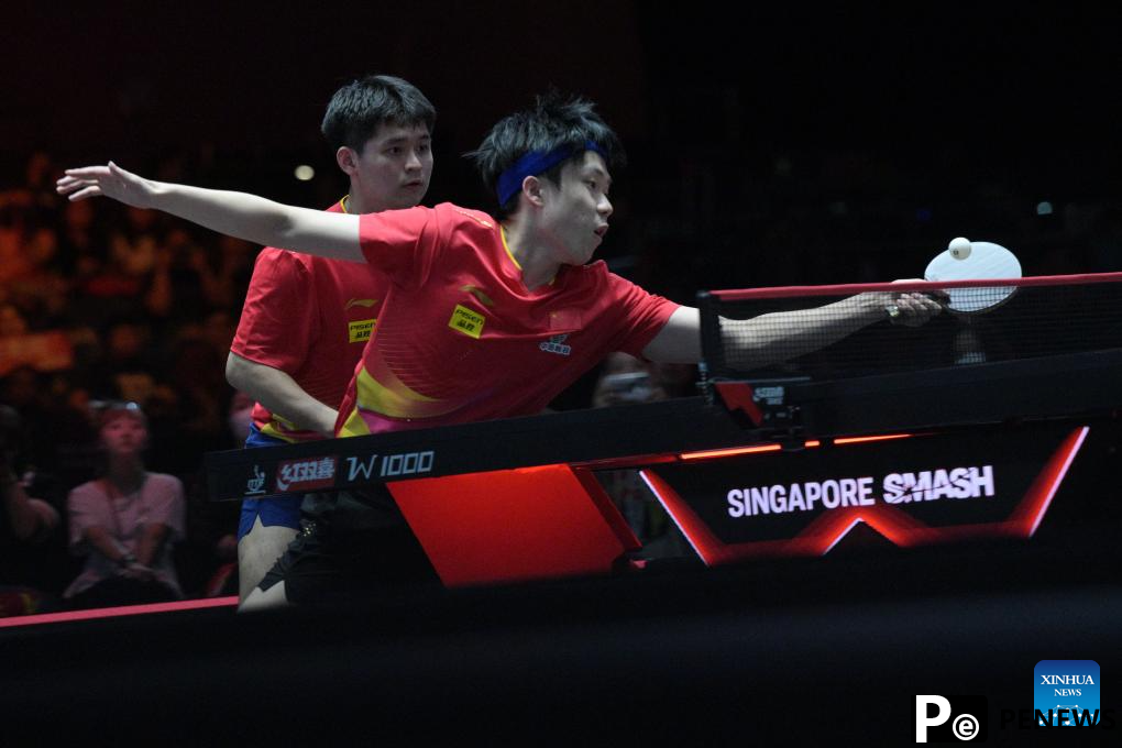China set to sweep titles at WTT Singapore Smash