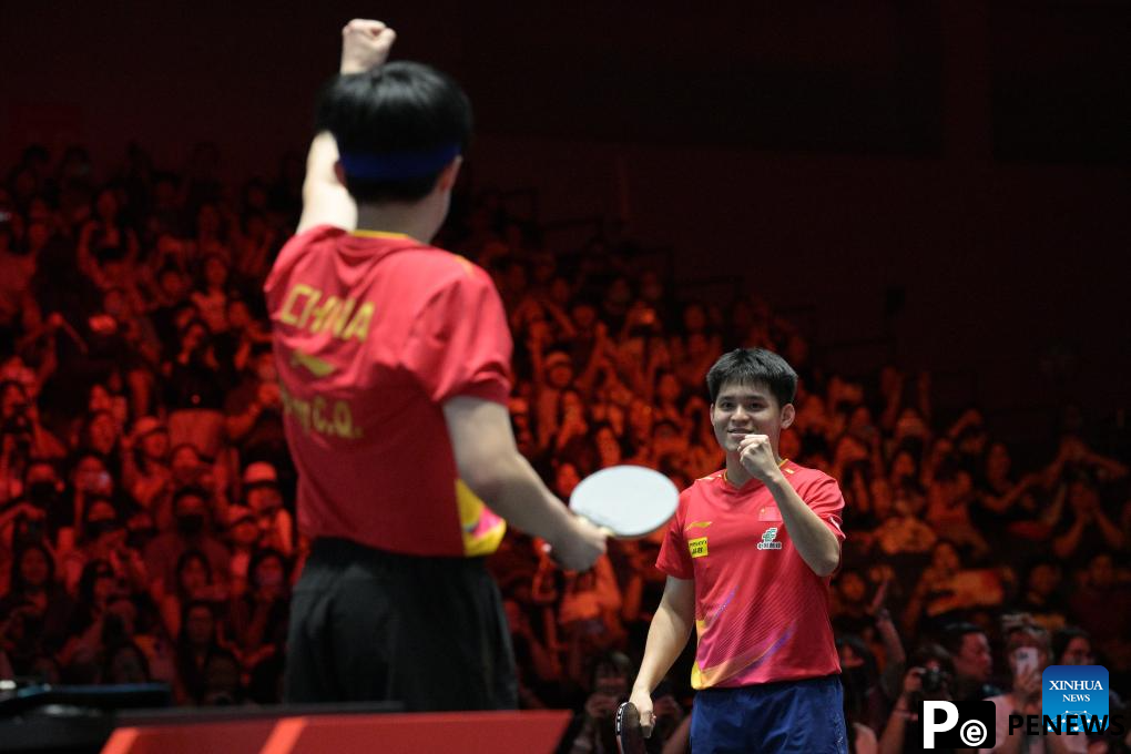 China set to sweep titles at WTT Singapore Smash