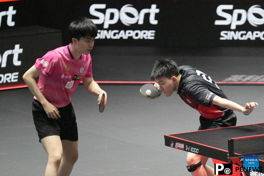 China set to sweep titles at WTT Singapore Smash