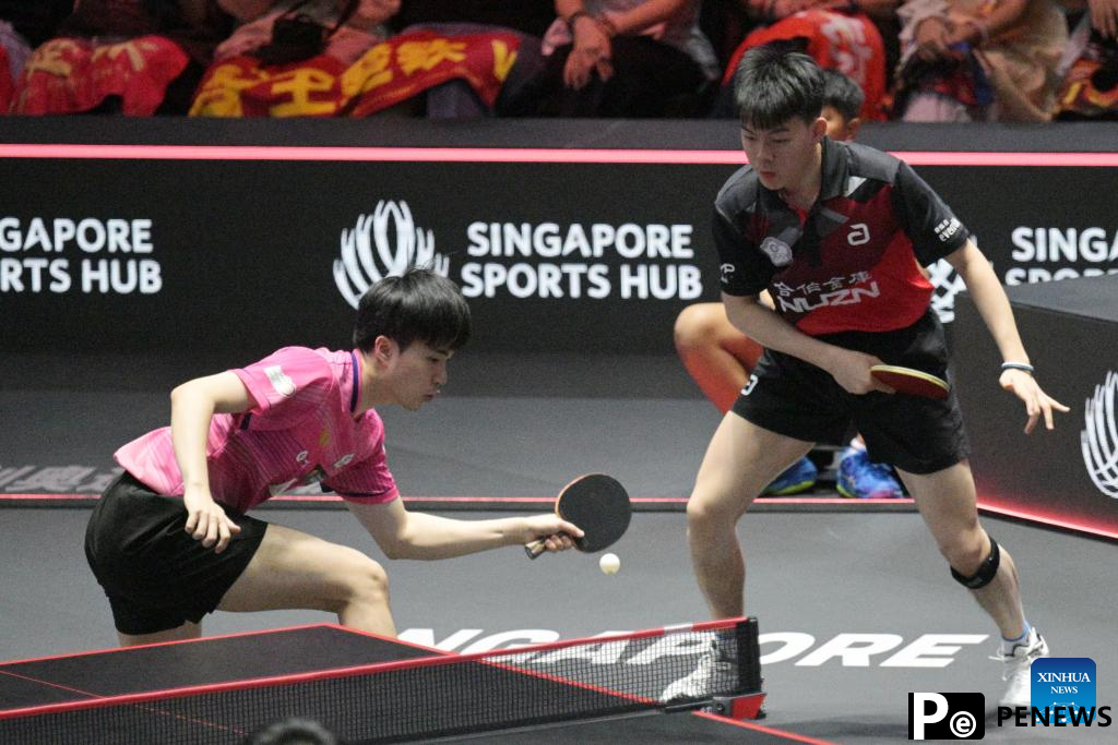 China set to sweep titles at WTT Singapore Smash