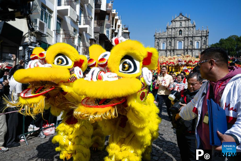 Tour event in celebration of Chinese New Year held in Macao
