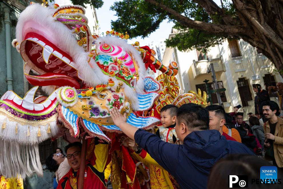 Tour event in celebration of Chinese New Year held in Macao