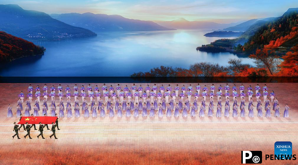 Highlights of opening ceremony of 9th Asian Winter Games