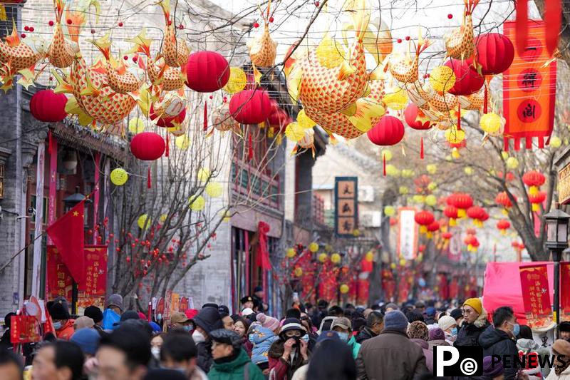 Imported goods add to festive charm