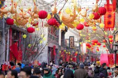 Imported goods add to festive charm