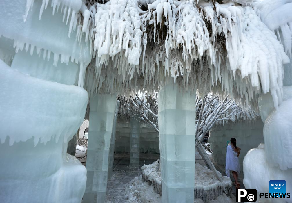 In pics: hot spring resort in Shenyang, NE China