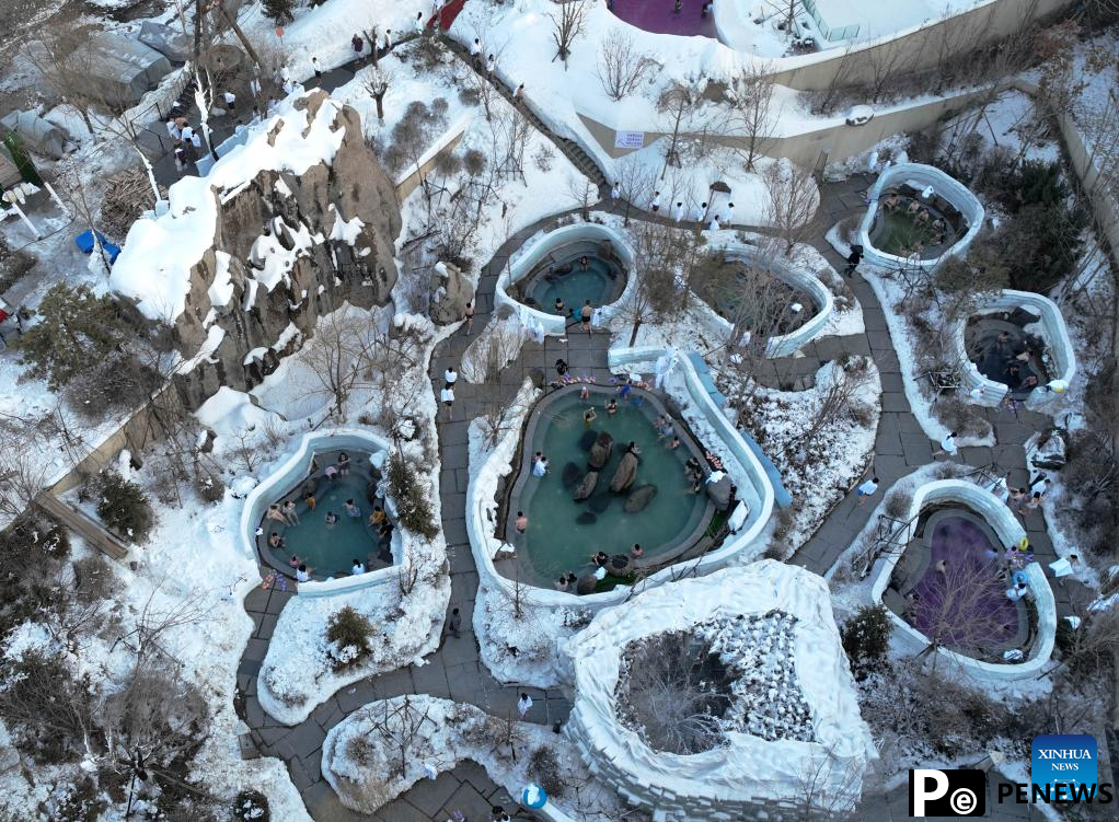 In pics: hot spring resort in Shenyang, NE China