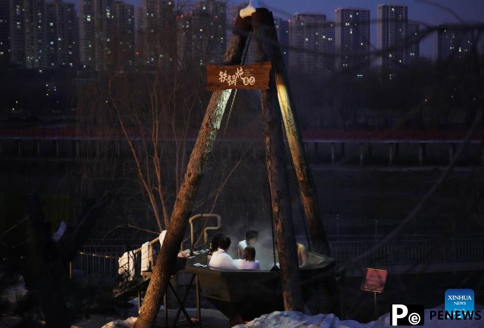 In pics: hot spring resort in Shenyang, NE China