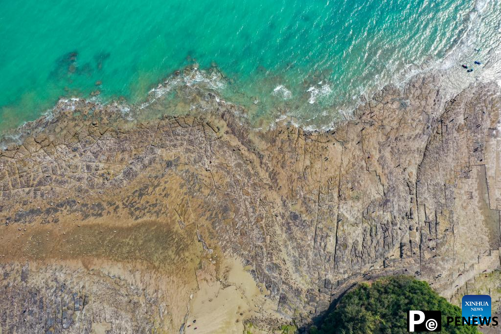 View of Weizhou Island in S China