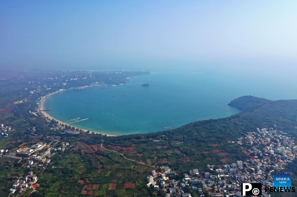 View of Weizhou Island in S China