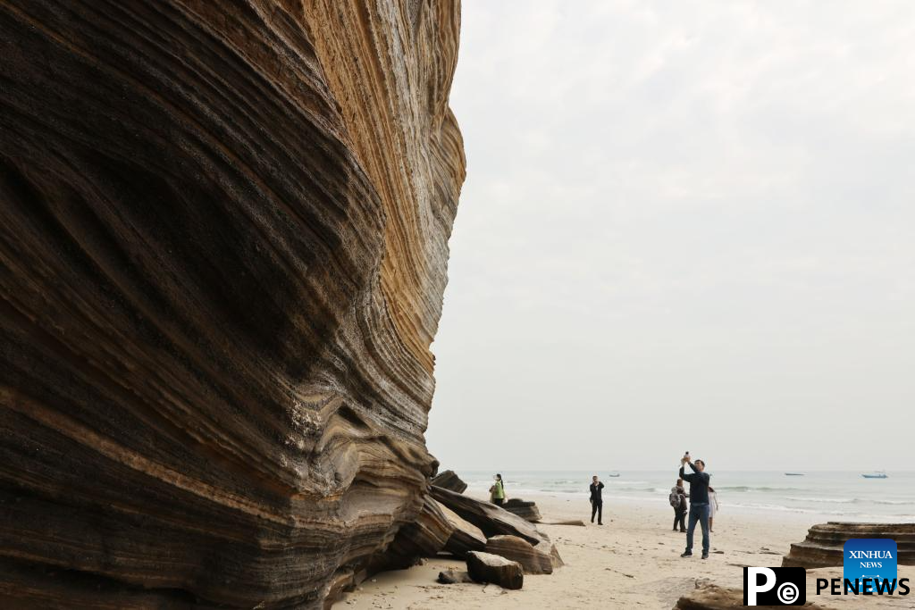 View of Weizhou Island in S China