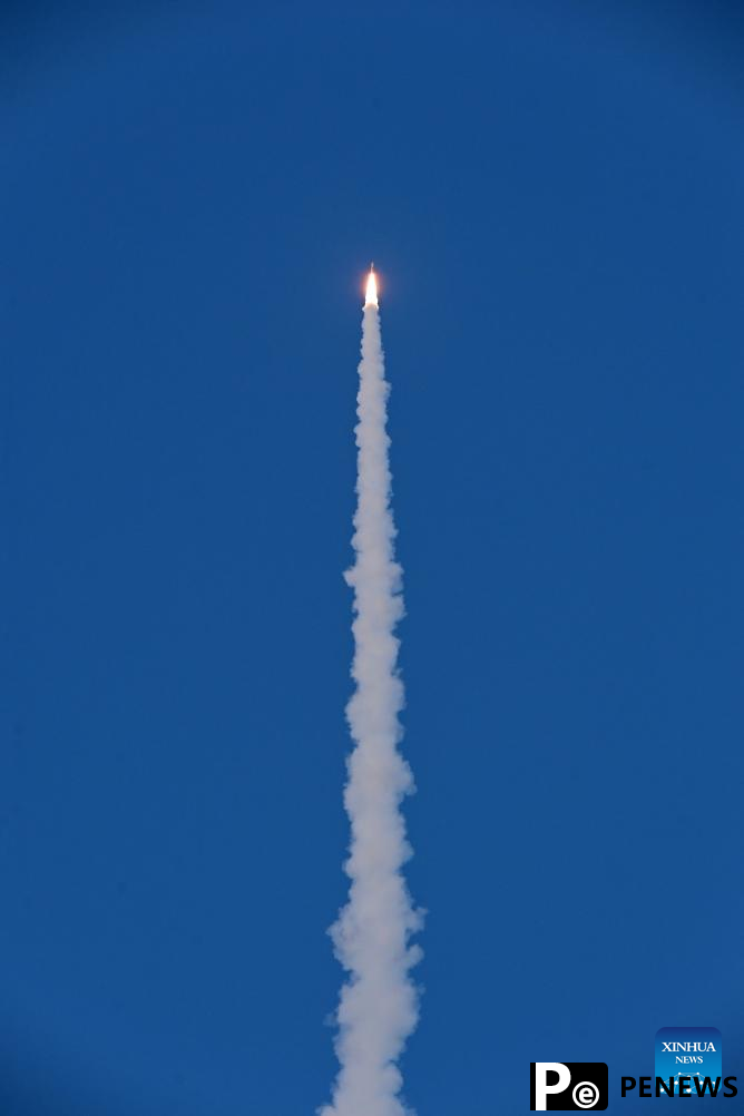 China launches five new satellites